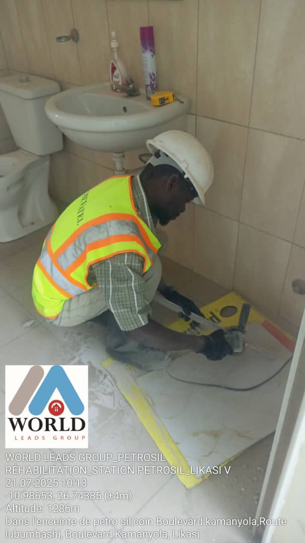 Pendant les travaux - Petro Sil